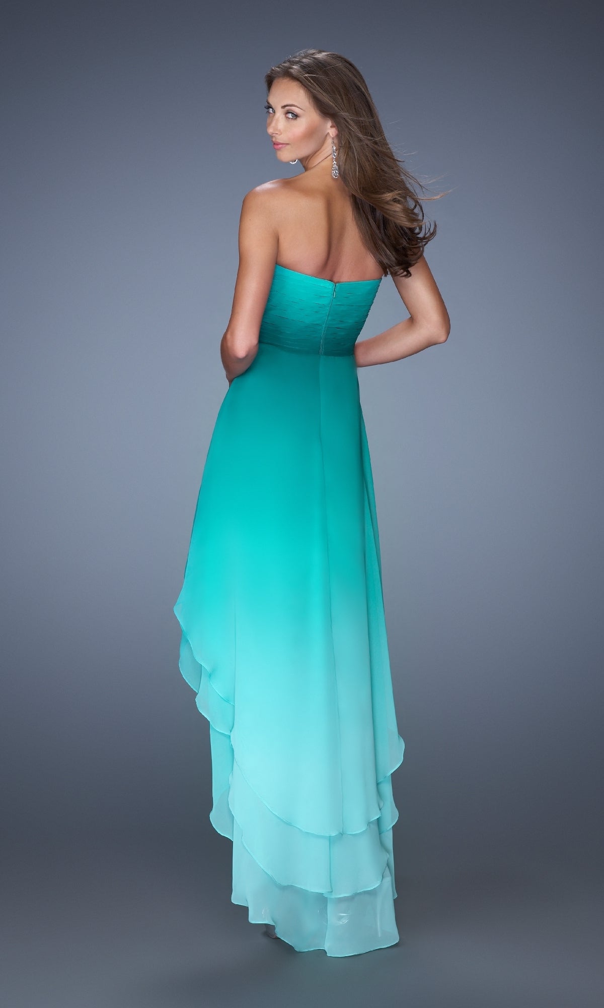 High-Low Prom Dress: La Femme 19467