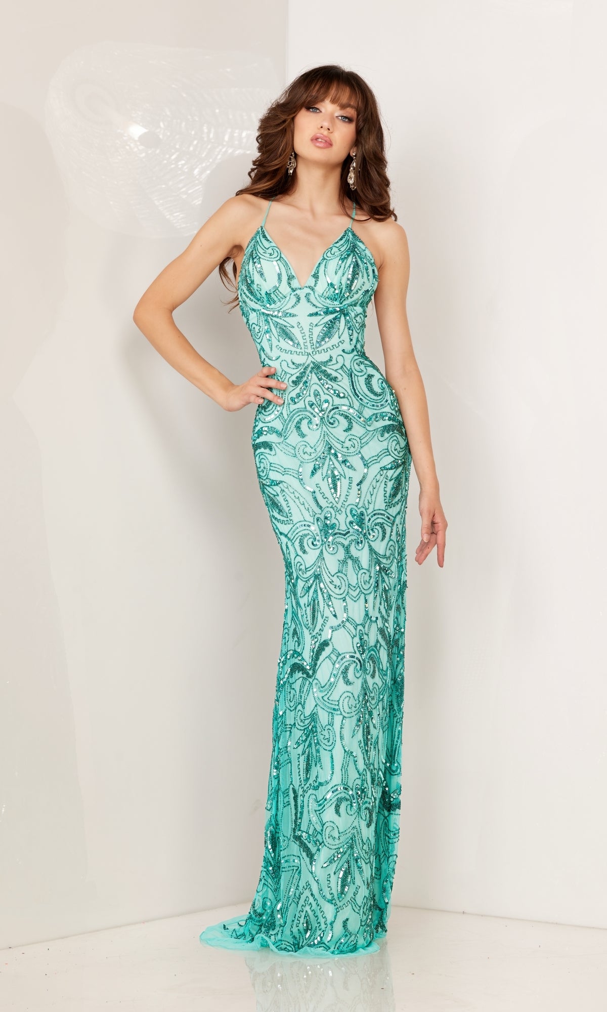 Aleta Long Formal Prom Dress 196A