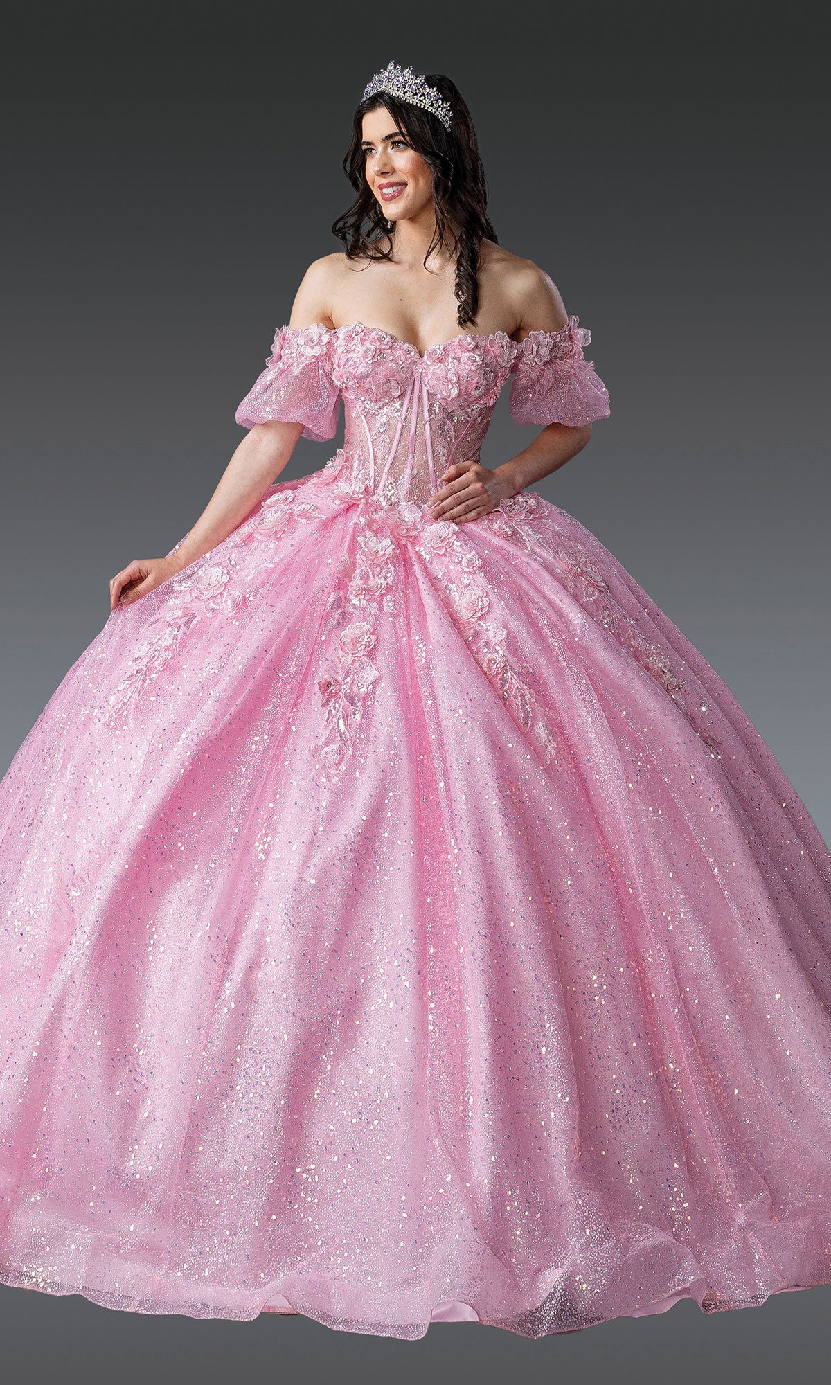 Pink Quinceanera Dress 1991 By Dancing Queen