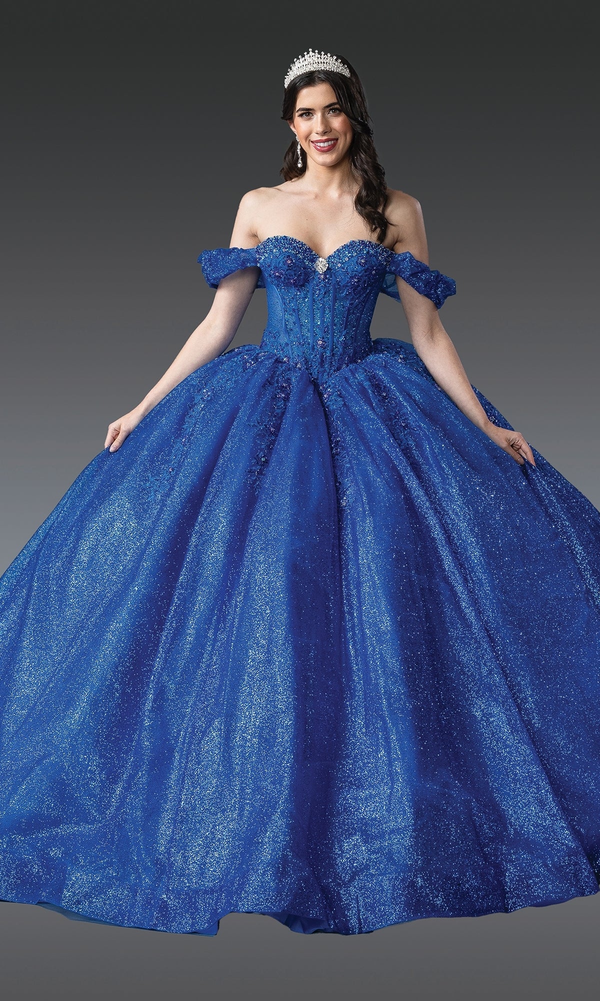 Royal Blue Quinceanera Dress 1992 By Dancing Queen