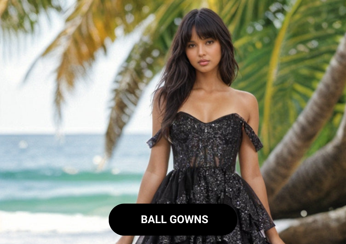 Shop the Aria Strapless Feather Formal Dress In Black - Formal Dresses For  Sale