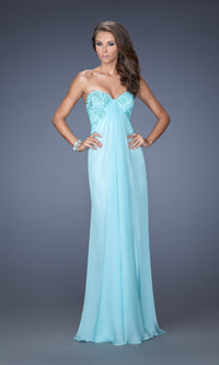 Long Prom Dress: La Femme 20023