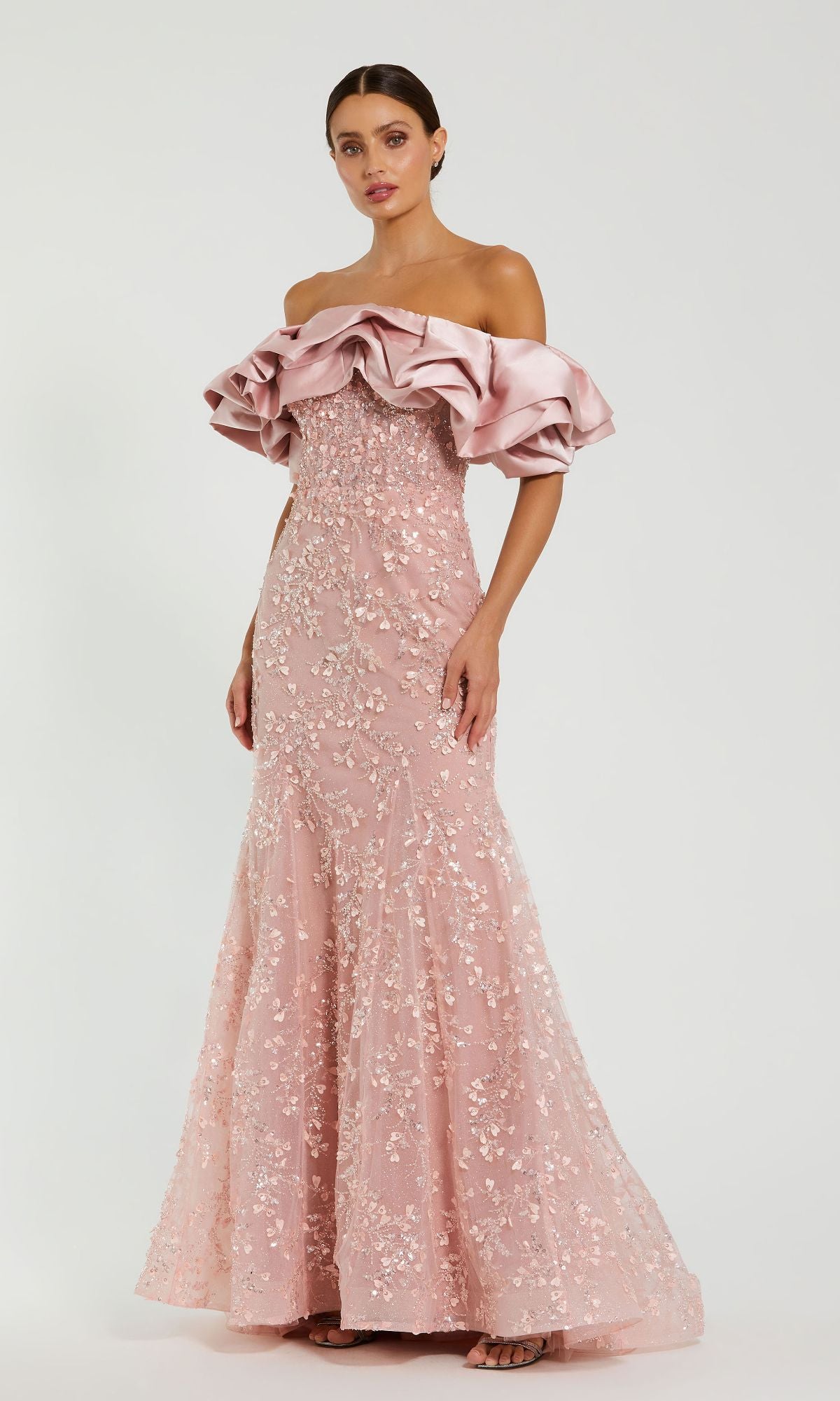 Light Pink Prom Dress: Mac Duggal 21033