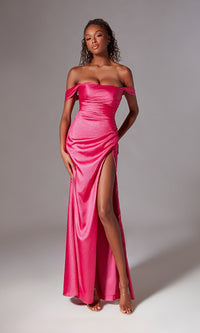 Long Shimmer Prom Dress: Aerie Couture 211