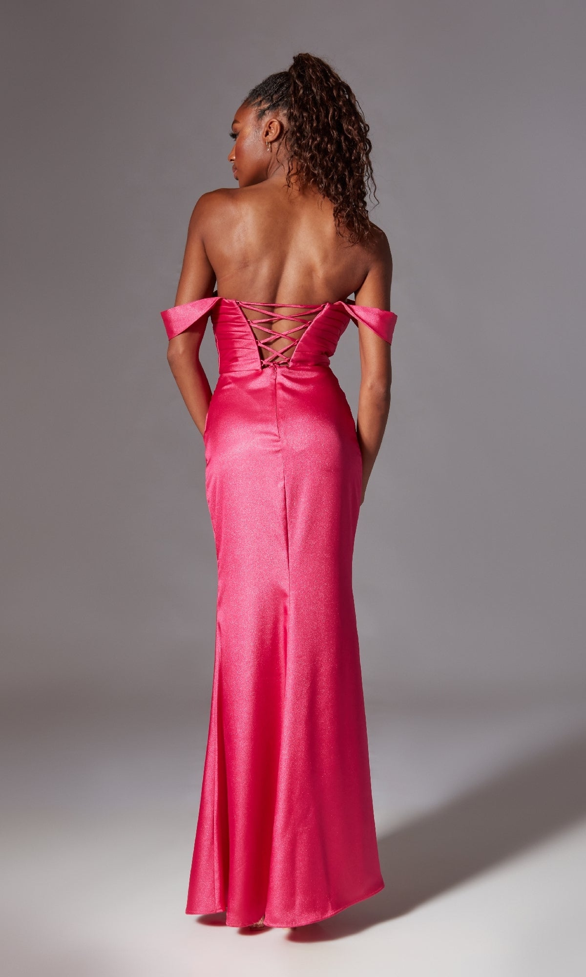 Long Shimmer Prom Dress: Aerie Couture 211