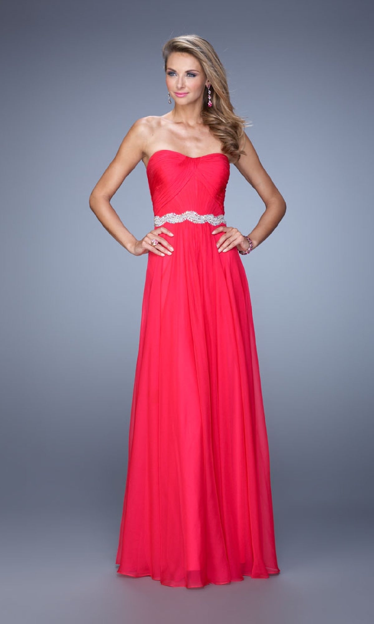 Long Prom Dress: La Femme 21218