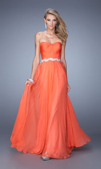 Long Prom Dress: La Femme 21218