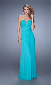 Long Prom Dress: La Femme 21483