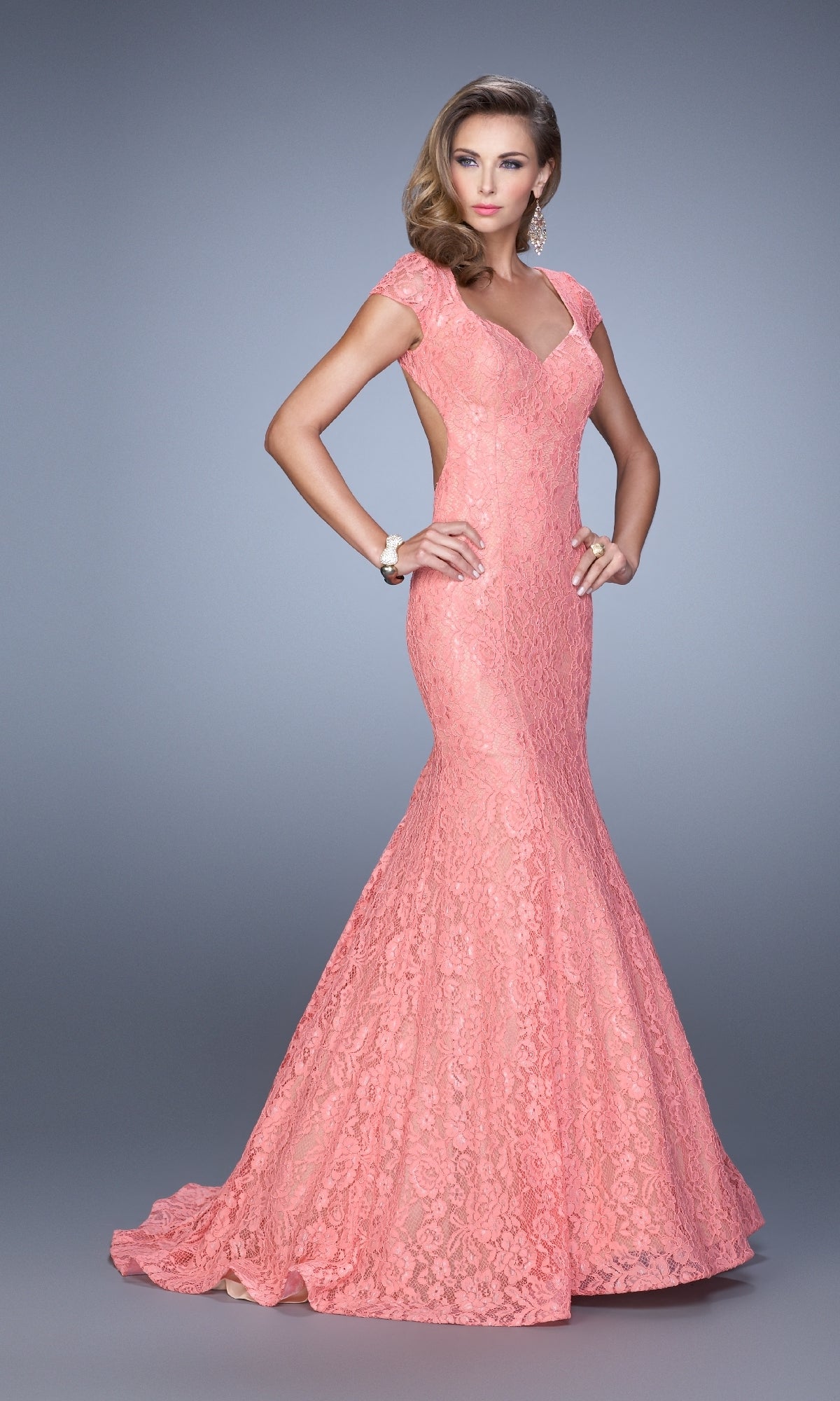 Long Prom Dress: La Femme 21509