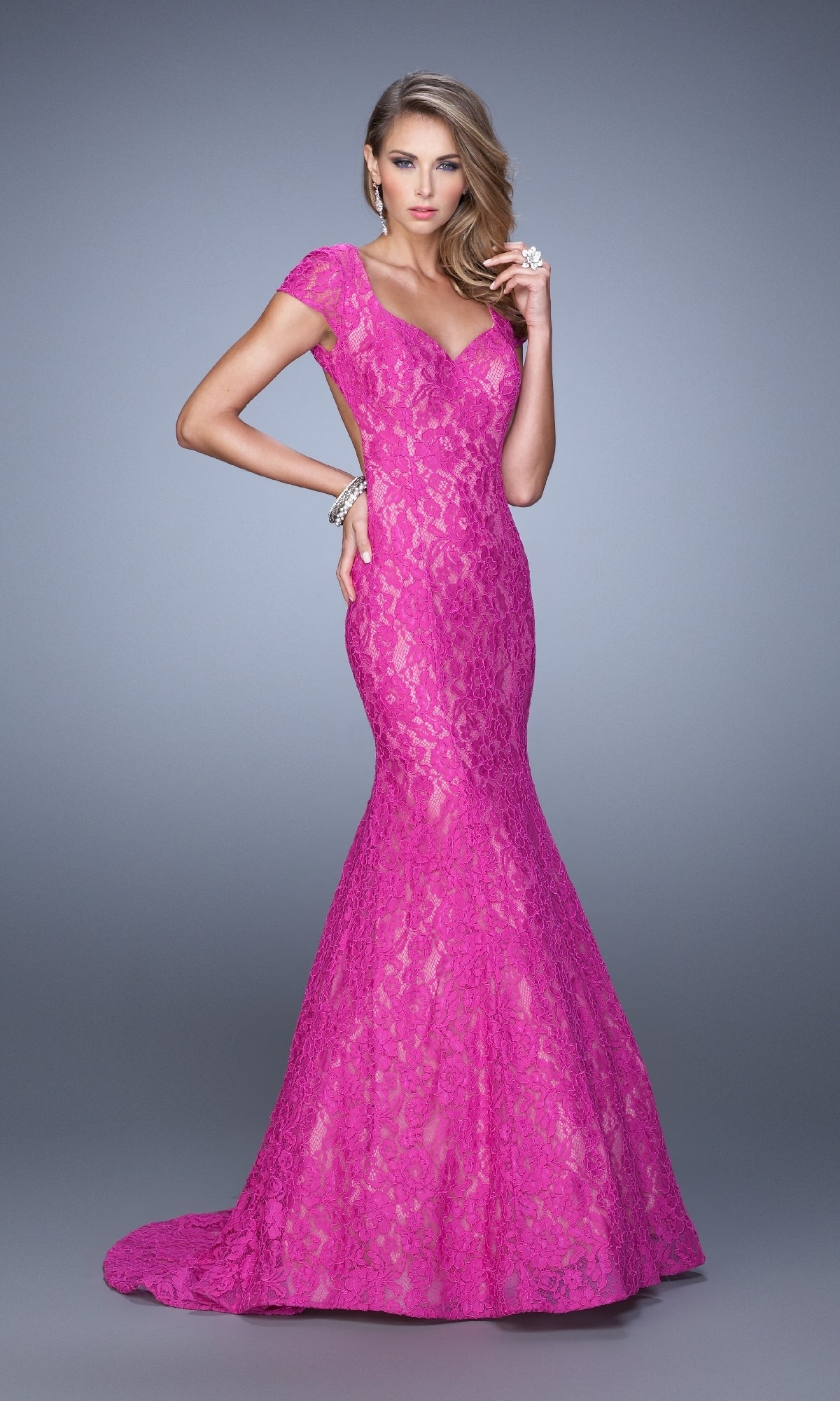 Long Prom Dress: La Femme 21509