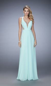 Long Prom Dress: La Femme 22238