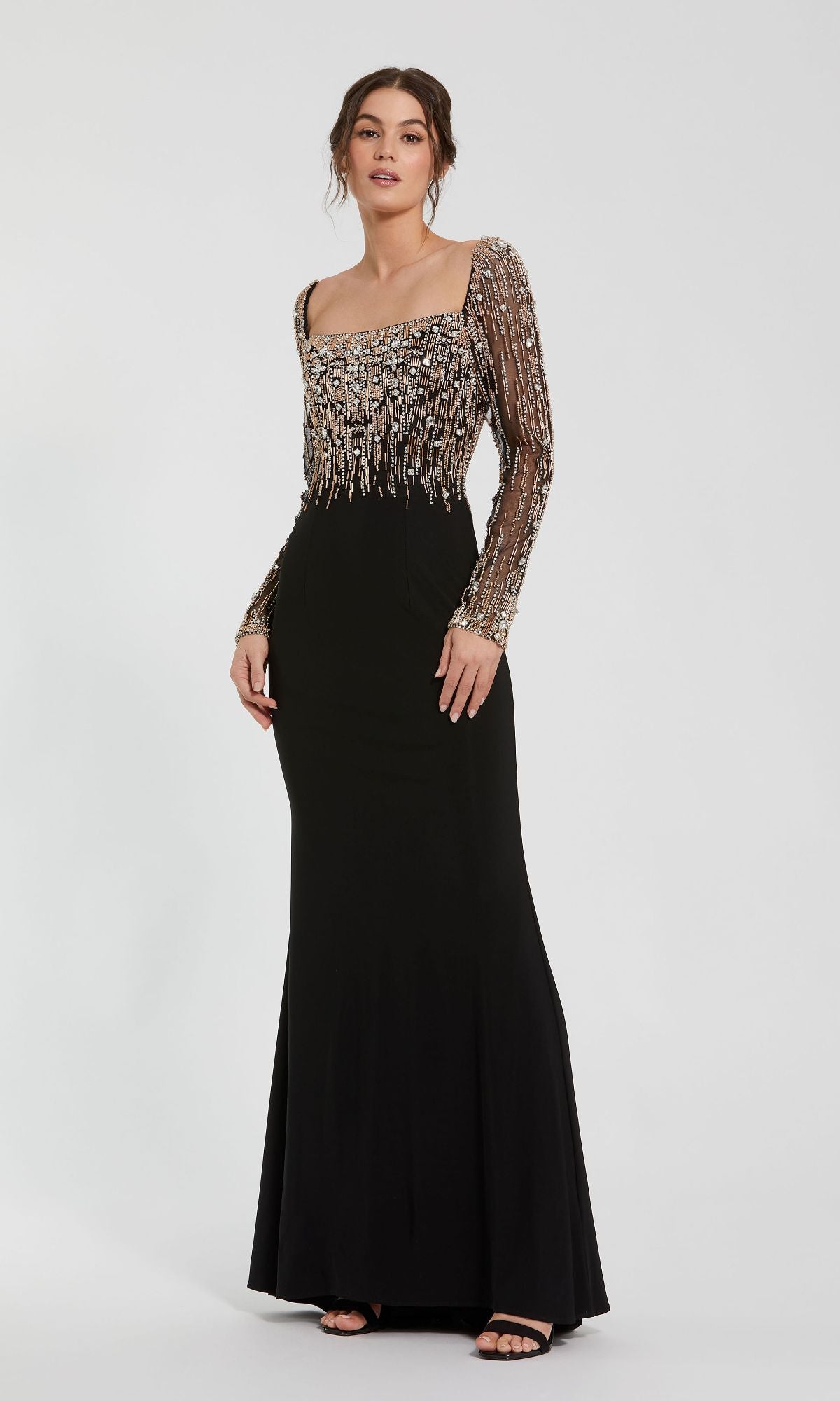 Long Formal Evening Gown: Mac Duggal 2256