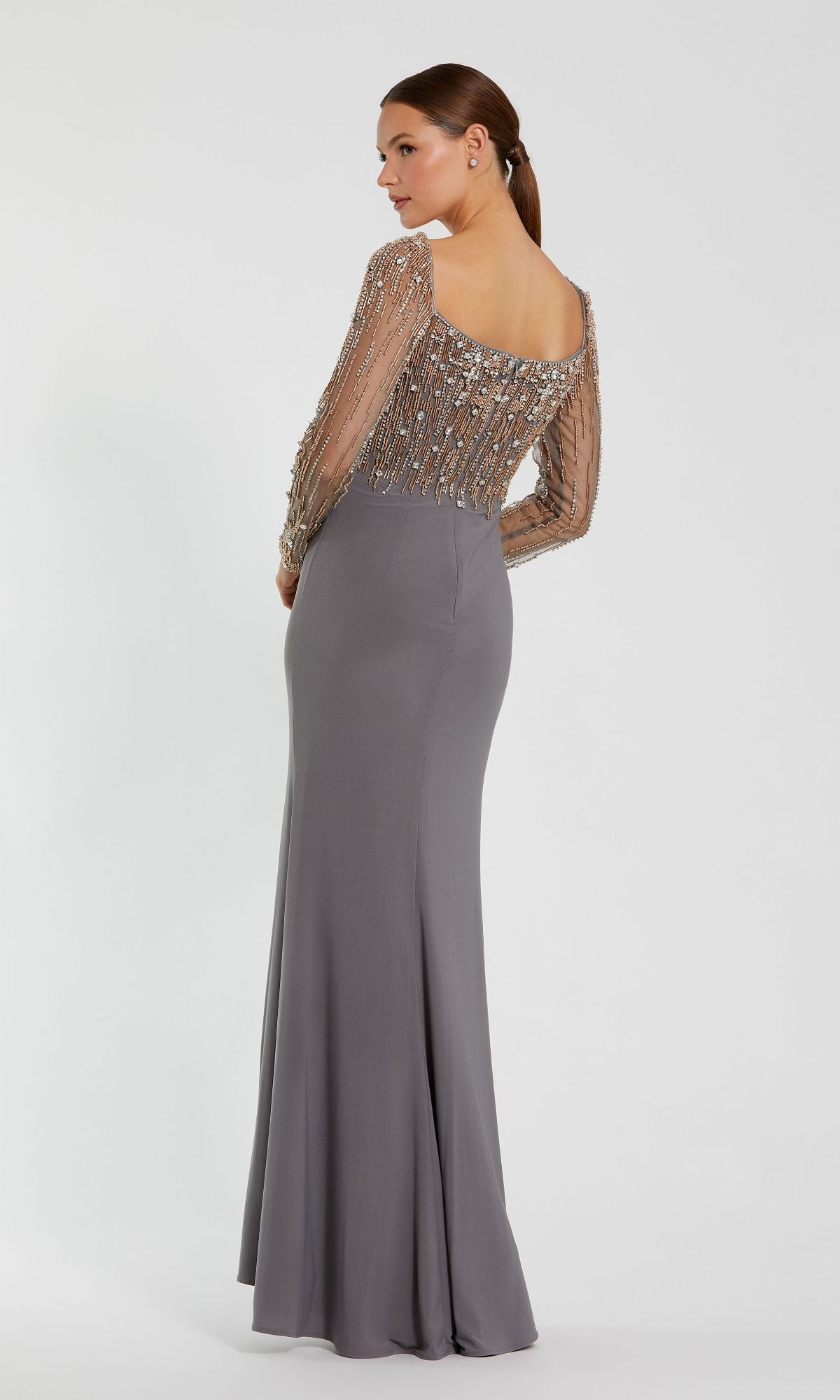 Long Formal Evening Gown: Mac Duggal 2256