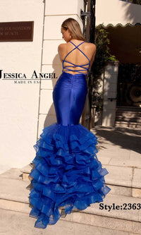 Long Ruffle Mermaid Prom Dress: Jessica Angel 2363