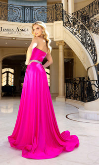 Strapless High-Low Prom Dress: Jessica Angel 2402