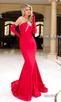 Long Cut-Out Prom Dress: Jessica Angel 2410