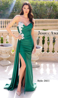 Strapless Long Prom Dress: Jessica Angel 2411