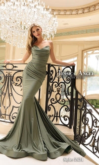 Strapless Mermaid Formal Dress: Jessica Angel 2424