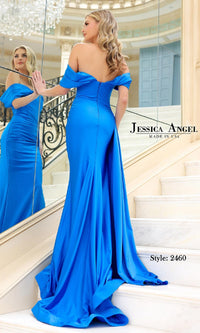 Off-Shoulder Long Prom Dress: Jessica Angel 2460