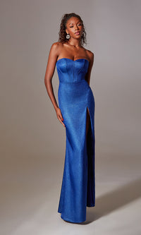 Strapless Long Prom Dress: Aerie Couture 246