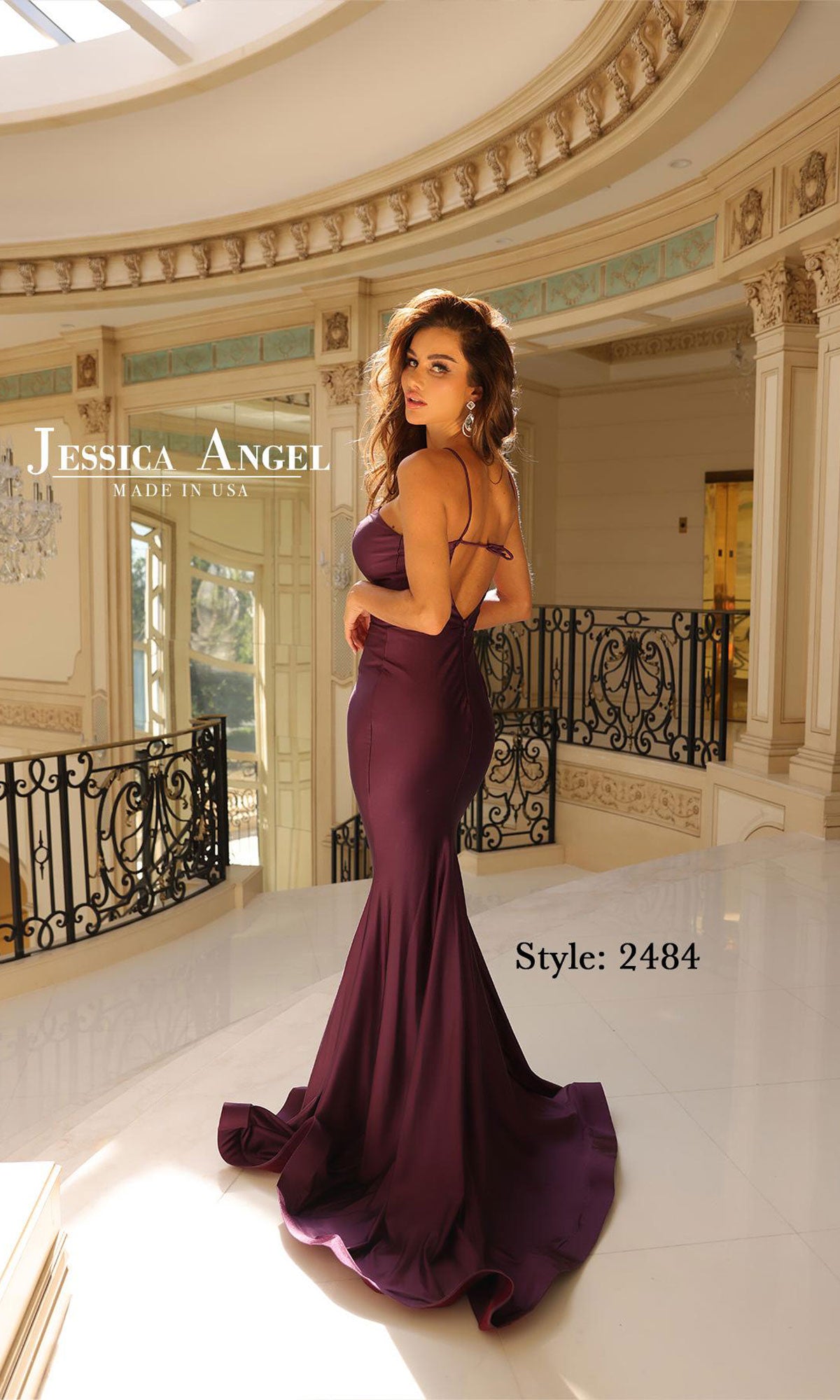 Cut-Out Long Prom Dress: Jessica Angel 2484