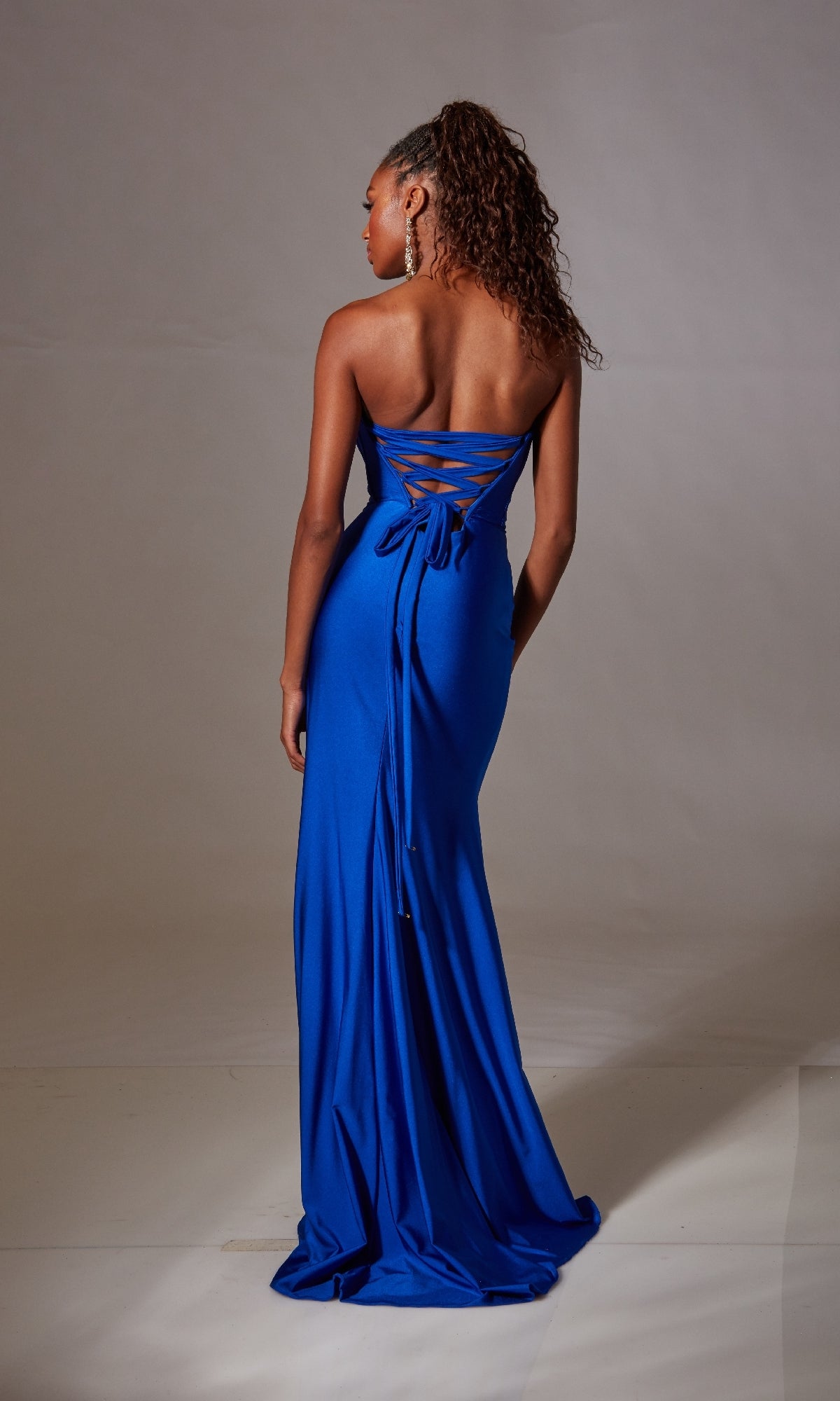 Strapless Long Prom Dress: Aerie Couture 249