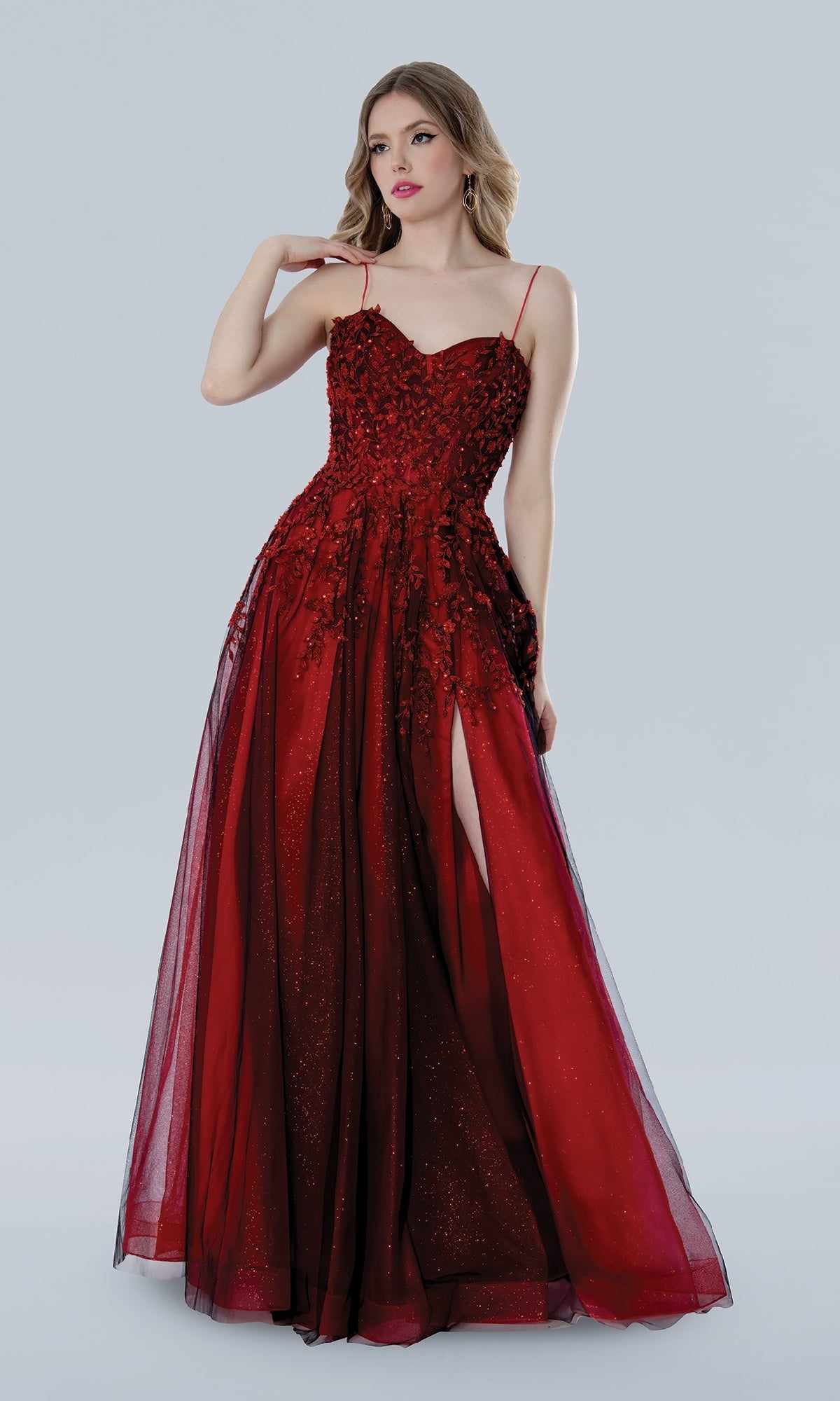 Long Prom Dress: Stella Couture 25109