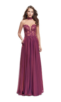 Long Prom Dress By La Femme 25450