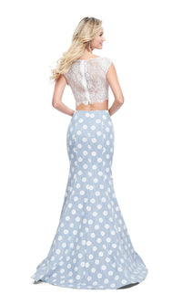 La Femme 26206 Polka Dot Prom Dress