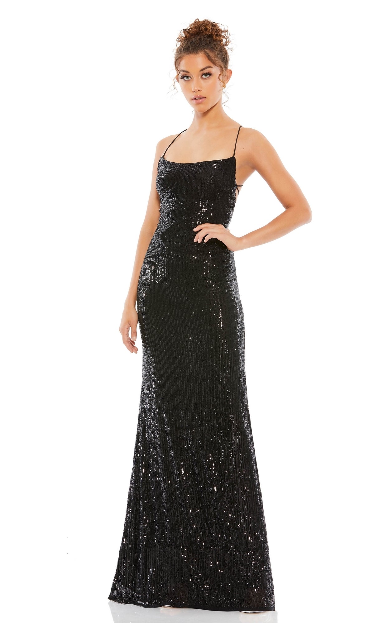 Black Diamond Covered Prom Dresses