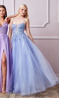 Deep V-Neck Long Prom Ball Gown: Aerie Couture 265