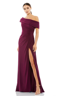 One-Shoulder Long Prom Dress: Mac Duggal 26517