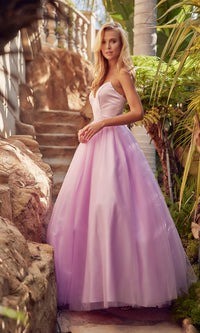 Strapless Sweetheart Long Prom Ball Gown 265