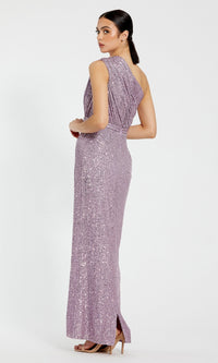 One-Shoulder Long Formal Dress: Mac Duggal 26694