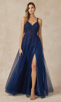 Long Prom Dress 283 by Juliet