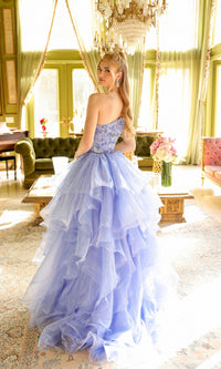 One-Shoulder Prom Ball Gown 28575 by Ava Presley