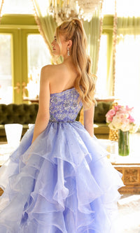 One-Shoulder Prom Ball Gown 28575 by Ava Presley