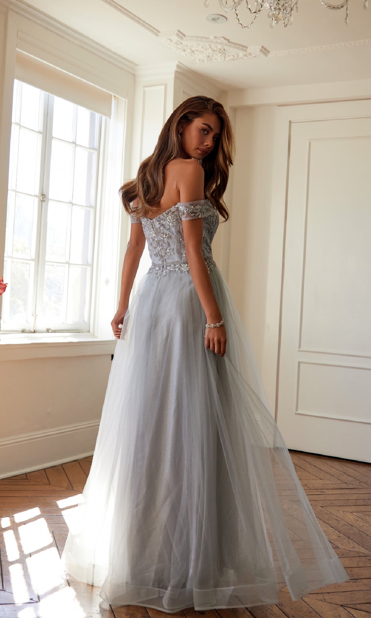 Long Sweetheart Prom Ball Gown: Juliet 287