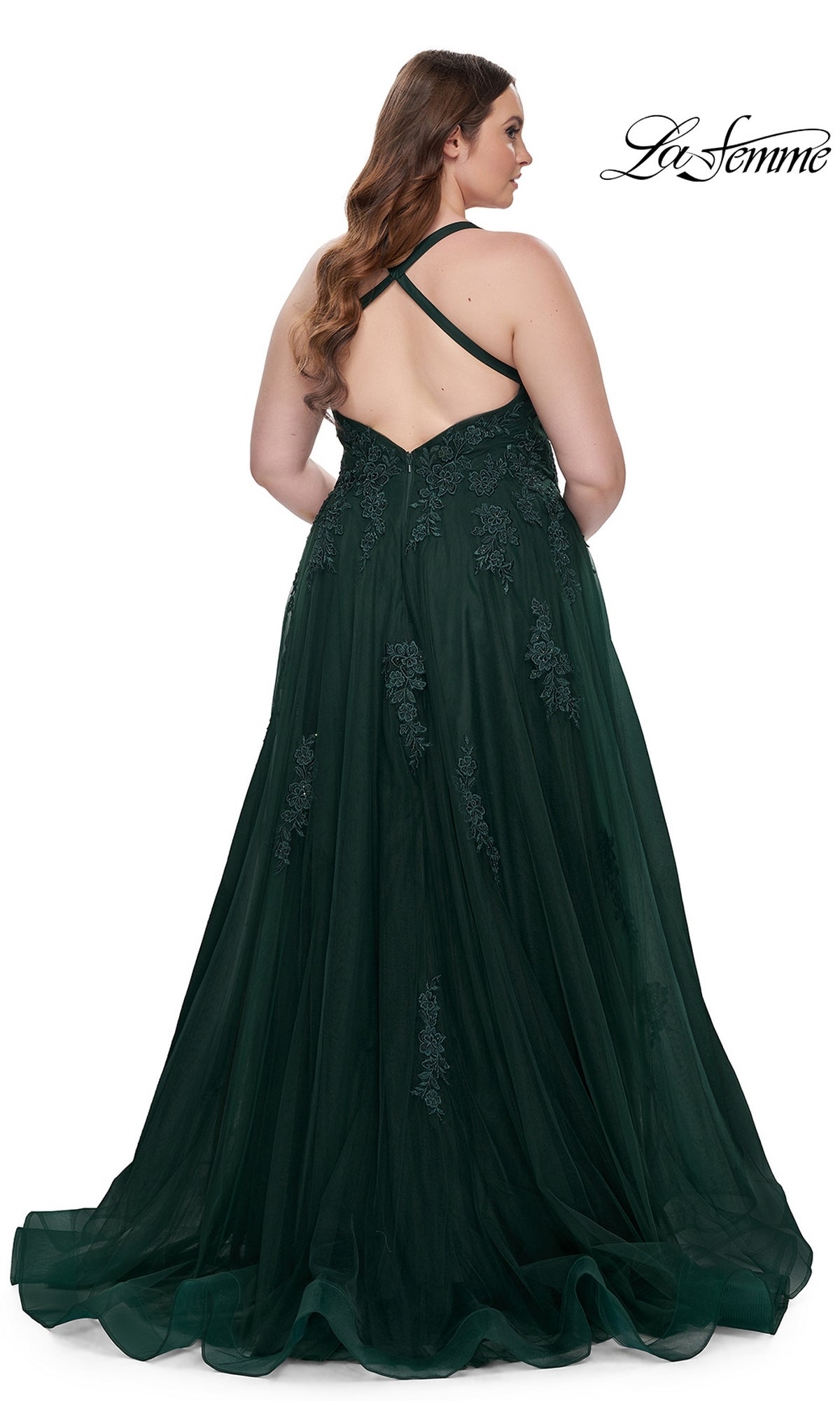 La Femme Long Prom Dress 29021