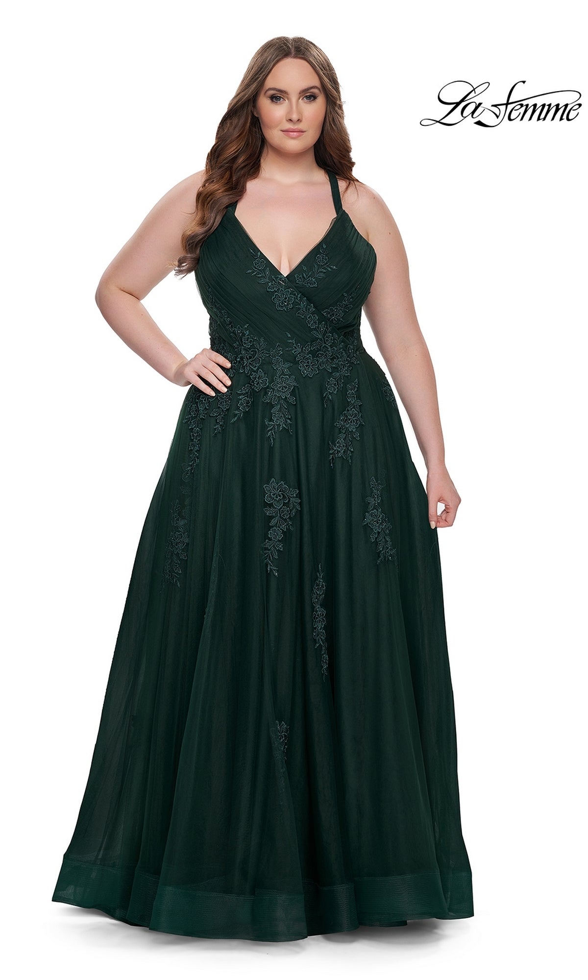 La Femme Long Prom Dress 29021