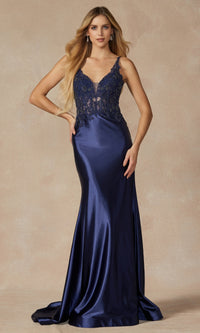 Long Prom Dress 296 by Juliet