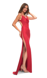 Long Prom Dress: La Femme 30437