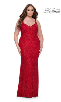 La Femme Long Prom Dress 31163