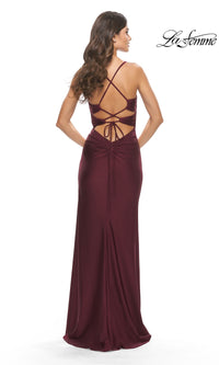 Cut-Out La Femme Unique Long Prom Dress 31174