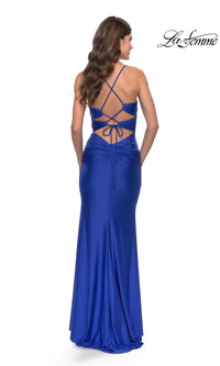 Cut-Out La Femme Unique Long Prom Dress 31174