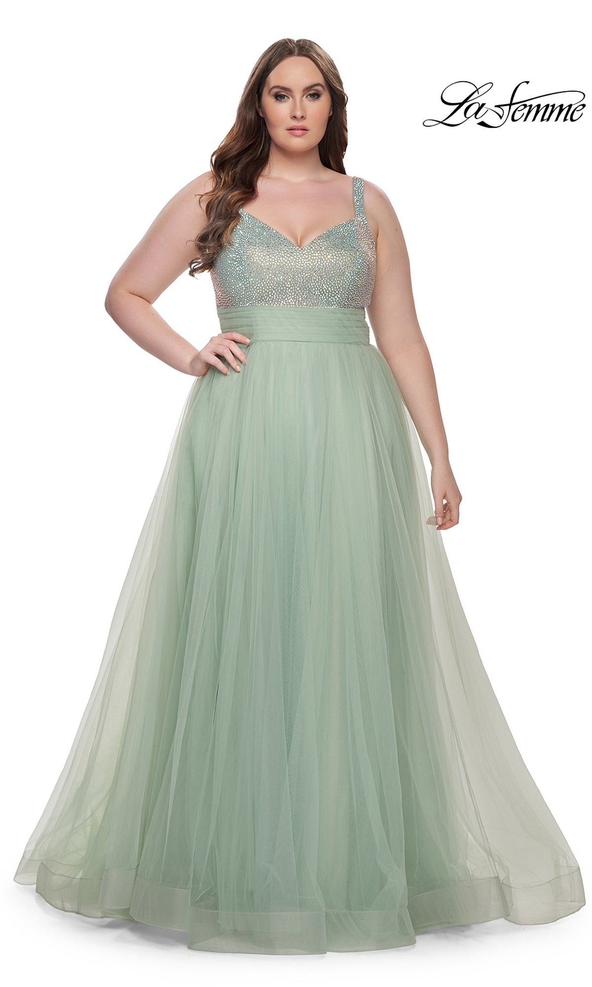 La Femme Long Prom Dress 31251