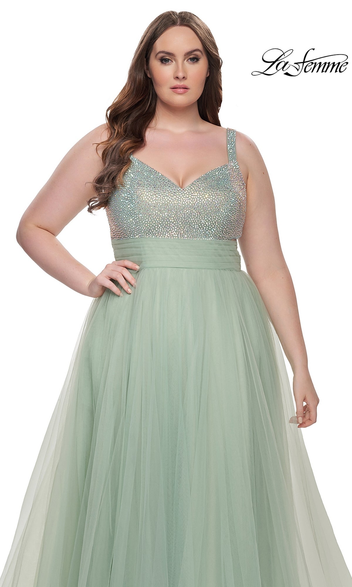 La Femme Long Prom Dress 31251