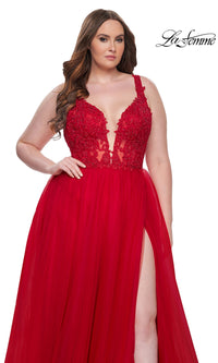 La Femme Long Prom Dress 31394