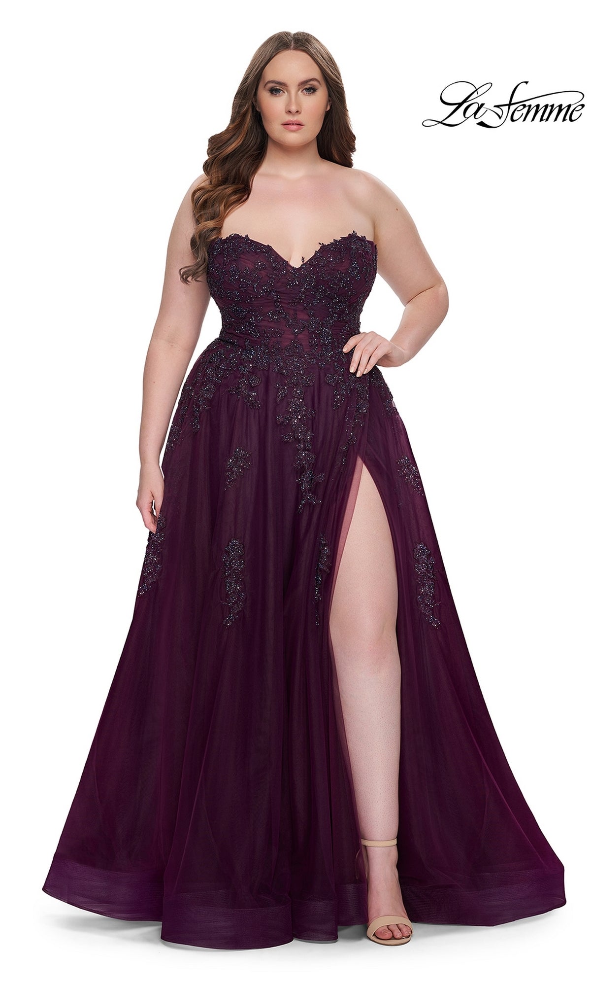 Plus-Size Black Prom and Homecoming Dresses - PromGirl