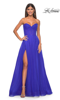 La Femme Strapless Long Prom Ball Gown 31997